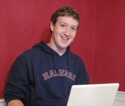 Mark Zuckenberg at dorm Harvard